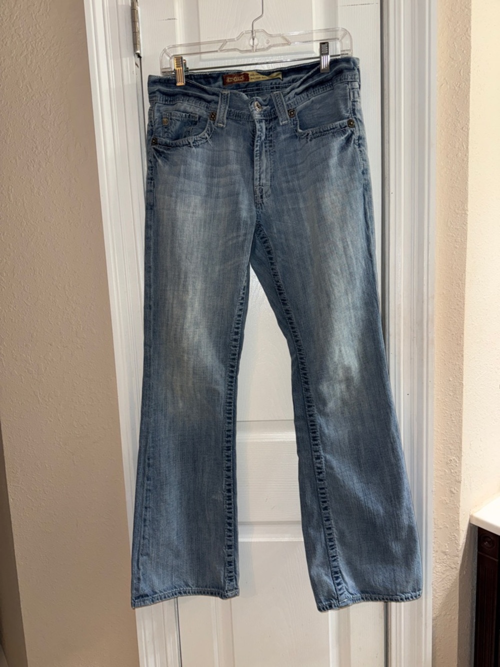 Big Star Light Orion Size 31R Blue Boot Cut Jeans